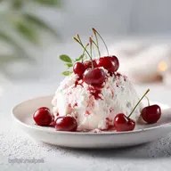 Cherry Cheesecake Fluff Recipe for 12 Servings