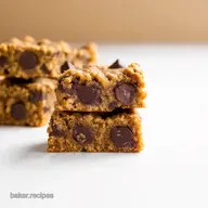 Chewy Oatmeal Chocolate Chip Bars My CrowdPleaser Recipe