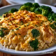 Chicken Broccoli Casserole: Creamy