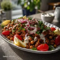 Chicken Chickpea Shawarma Traybake: Easy 30-Minute Sheet Pan Dinner