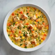 Chicken Corn Chowder: One-Pot Velvety