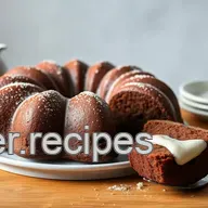 My Family's Favorite Bake Chocolate Gingerbread Bundt Cake Delight
