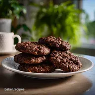 Chocolate Oatmeal Cookies - No-Bake Ready in 25 Minutes