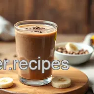 Indulgent Blend Chocolate Banana Smoothie Delight: A Quick & Easy Treat