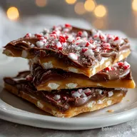 christmas crack saltine toffee recipe in 25 Minutes - Salty Sweet Shatter