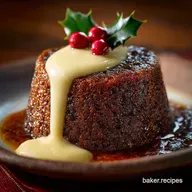 Christmas Desserts: Sticky Toffee Pudding with Brandy Custard