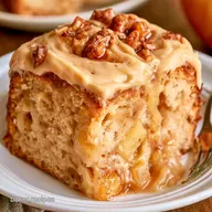 Brown Butter Apple Cake for 12 Slices