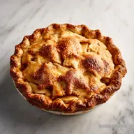 Classic Apple Pie with Flaky Crust for 10 Servings