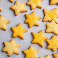 Xmas Cookie Recipes Classic Orange Shortbread Stars