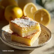 Classic Lemon Bars with Shortbread Crust in 65 Minutes
