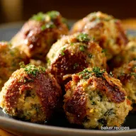 Stuffing Balls: The Ultimate Classic Pork Sage Recipe (Crisp Crust)