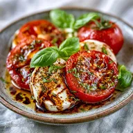 Classic Tomato Caprese Salad for 4