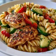 Cold Summer Pasta Salad: Failure-Proof with Chicken