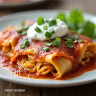 Protein Powerhouse Cottage Cheese Chicken Enchiladas Recipe