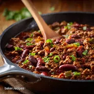 Cowboy Beef Mince and Bean Skillet Easy OnePan Comfort Food