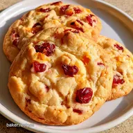 Cranberry Orange Butter Cookies for 24