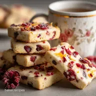 Cranberry Orange Shortbread Cookies Recipe: Baked Golden