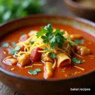 Easy Creamy Chicken Enchilada Soup Recipe 55 Mins
