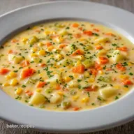 Creamy Corn Chowder in 45 Minutes