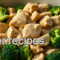 Easy Crockpot Chicken and Broccoli: Creamy Comfort!