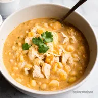 Creamy Crockpot White Chicken Chili Easy Comfort Food
