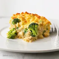 Creamy Chicken Broccoli Rice Casserole No Soup Needed