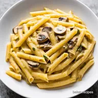 Creamy Garlic Mushroom Pasta Simple Weeknight Recipe