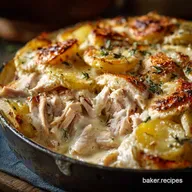 Leftover Turkey Casserole: The Creamiest Hotpot with Sliced Potatoes
