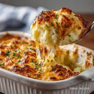 Mashed Potato Casserole: Make-Ahead Crispy Baked
