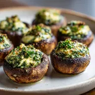 Stuffed Mushrooms with Cream Cheese in 45 Minutes