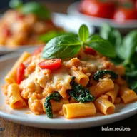 Creamy Tomato Pasta Bake Potluck Perfection