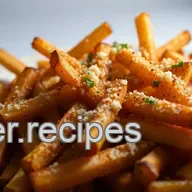 Easy & Delicious Baked Oven Fries: Perfect Garlic Butter Parmesan Recipe