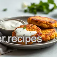 How to Make Crispy Fried Corn Fritters with Greek Yogurt Sauce: A Family Favorite!