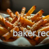 Crispy Oven Fries: How to Make Fries Oven with Garlic Butter & Parmesan