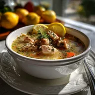 Healthy Wholesome Crockpot Lemon Chicken Soup: Ready Fast