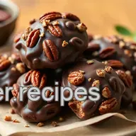 Melt-in-Your-Mouth Pecan Chocolate Turtles