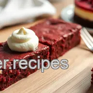 Decadent Red Velvet Brownies with Creamy Cheesecake Swirl: A Family Favorite