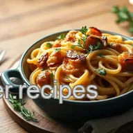 Comforting One-Pot Pasta with French Onion Flavor: A Cozy Family Favorite