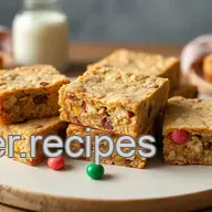 Bake Candy Cookie Bars - Sweet Treats Delight