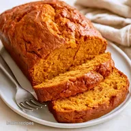 Easy Autumn Spice Loaf Cake with Pumpkin Puree