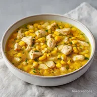 Easy Chicken and Corn Soup in 40 Minutes