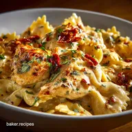 The Best Creamy Tuscan Chicken Bow Tie Pasta A 50Minute Weeknight Classic