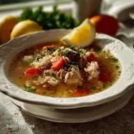 Crockpot Lemon Chicken Soup: Velvety & Bright Citrus Flavor