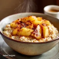 EggFree Breakfast: Spiced Apple Porridge Bowl (Ready in 30 Mins)