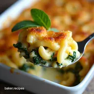 The Emerald City Mac Cheese Spinach Gruy&egrave;re Bake