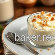 Cozy Simmered Rice Eggnog Dessert Delight: A Family Holiday Favorite