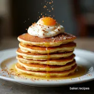 Fluffy Pancakes The Best AmericanStyle Baking Powder Recipe