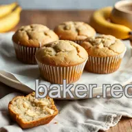 My Grandmother's Heavenly Banana Muffins: Bake Delicious Banana Muffins in 40 Minutes!