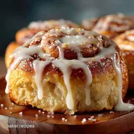 Ultimate Fluffy Cinnamon Buns Recipe with Tangy Cream Cheese Glaze