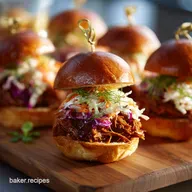 Football Sunday Appetizers: Smoky Pulled Pork Sliders with Crispy Slaw